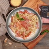 Espaguetis cremosos con Jamón de Cerdo Premium Toto