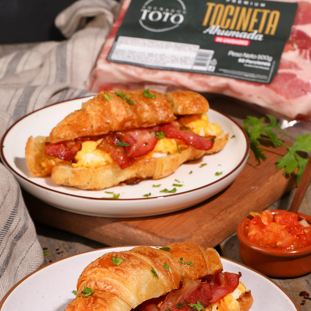 Tocineta Cruda Ahumada 1000gr