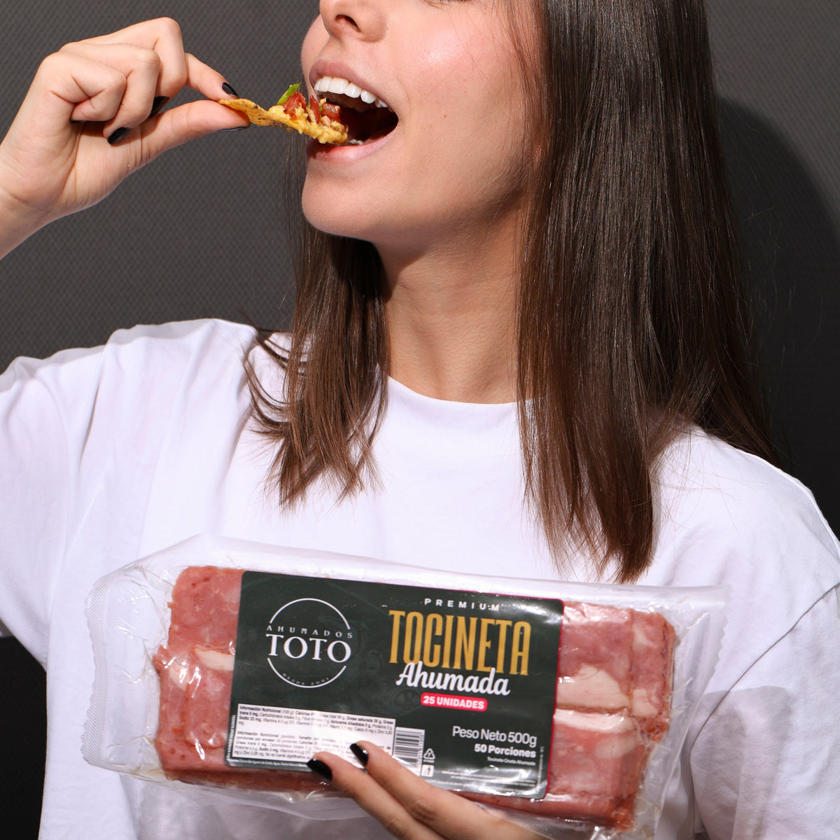 Tocineta Cruda Ahumada 1000gr