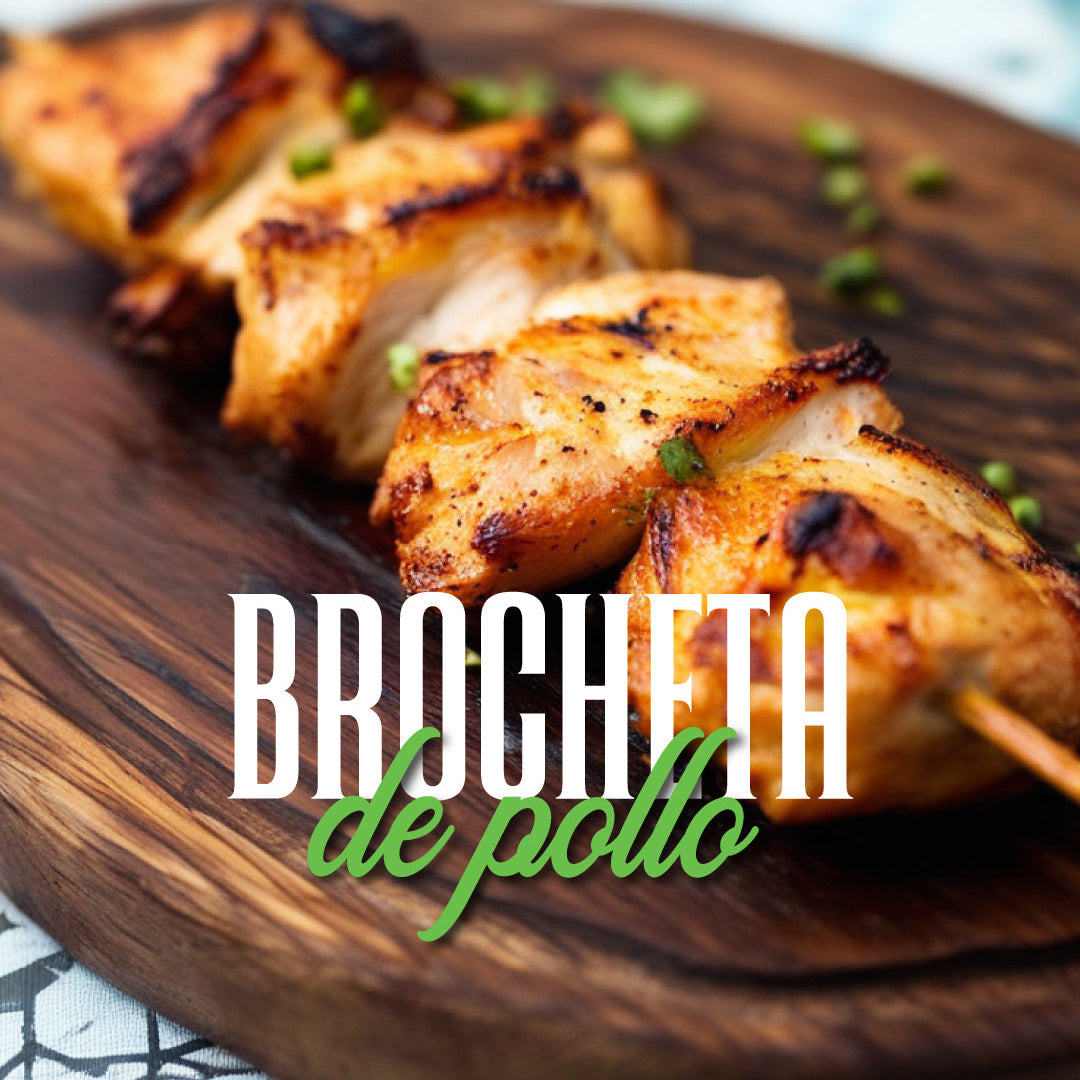 Brochetas de pollo 900g