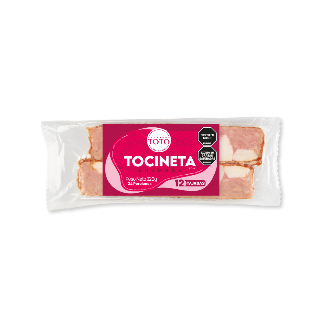 Tocineta Ahumada Precocida 220gr